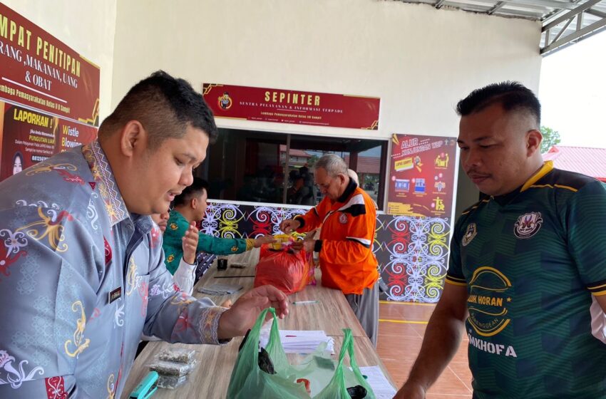  Layanan Penitipan Makanan dan Barang untuk Warga Binaan di Sampit