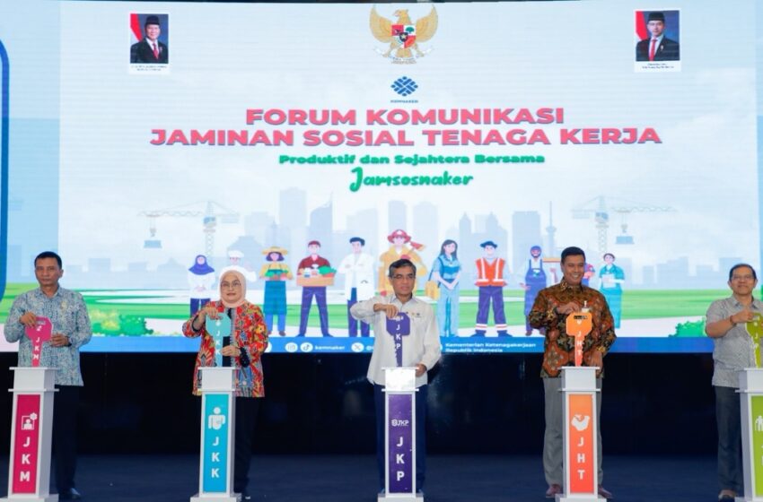  Menaker Minta BPJS Ketenagakerjaan Terus Berinovasi Kembangkan Program Jaminan Sosial Ketenagakerjaan